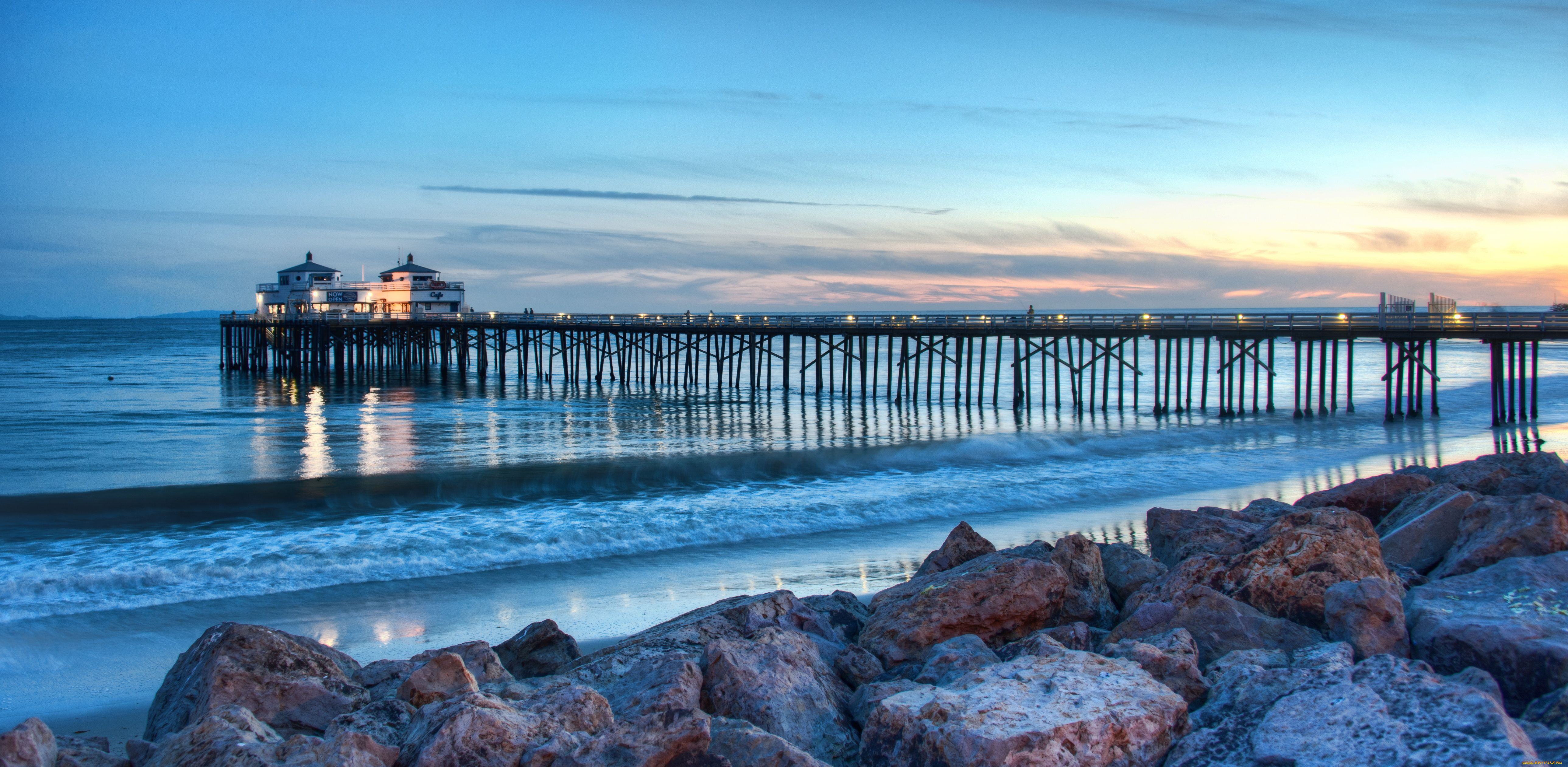 malibu, pier, california, , , , , 